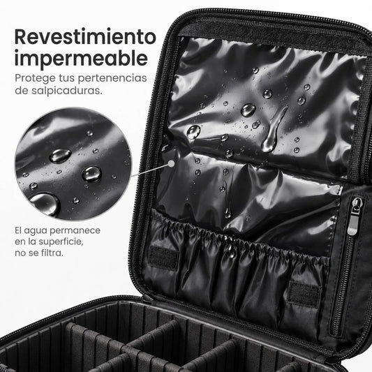 Organizador de Maquillaje con Compartimentos Ajustables
