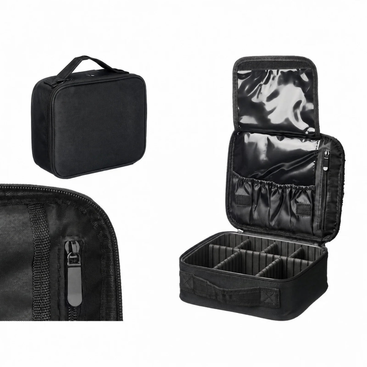 Organizador de Maquillaje con Compartimentos Ajustables